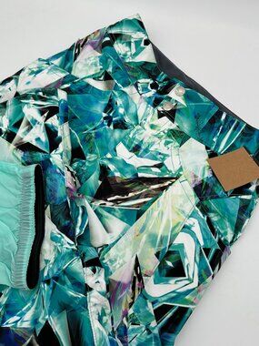 Obermeyer Teen Girl's Jessi Insulated Snow Ski Pants, Size L (14-16), Aqua Aura